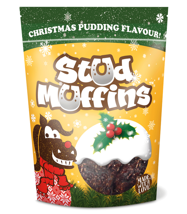 Stud Muffins Geschmacksrichtung Christmas Pudding, 15 Stk. 