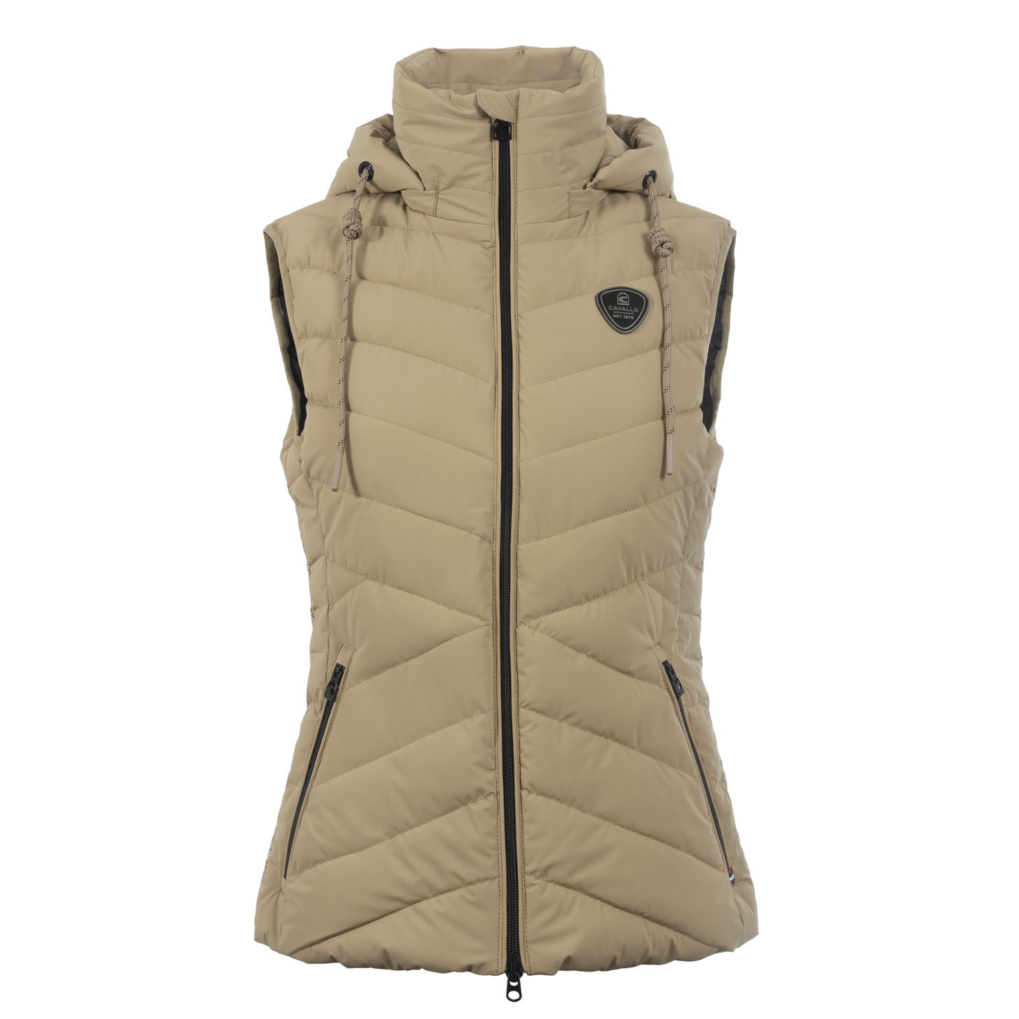 CAVALRALIA Damen Steppweste in hazel von Cavallo