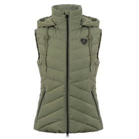 CAVALRALIA Damen Steppweste in tea leaf von Cavallo