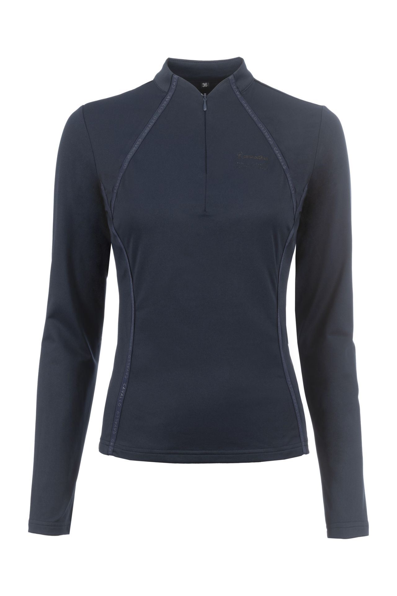CAVALREYNA Halfzip-Shirt in darkblue von Cavallo