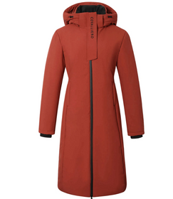 COVALLIERO Wintermantel in rust