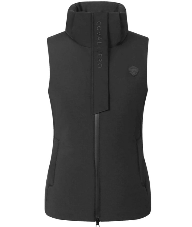 COVALLIERO Winterweste in black