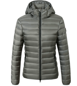 COVALLIERO Steppjacke in steel grey