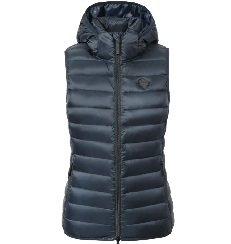COVALLIERO Steppweste in dark navy