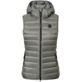 COVALLIERO Steppweste in steel grey