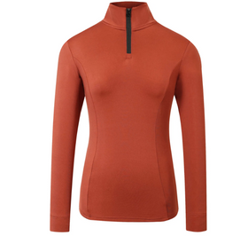 COVALLIERO Active Shirt in rust