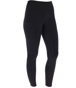 COVALLIERO  Damen Reitleggings Riding Tight Grip in black