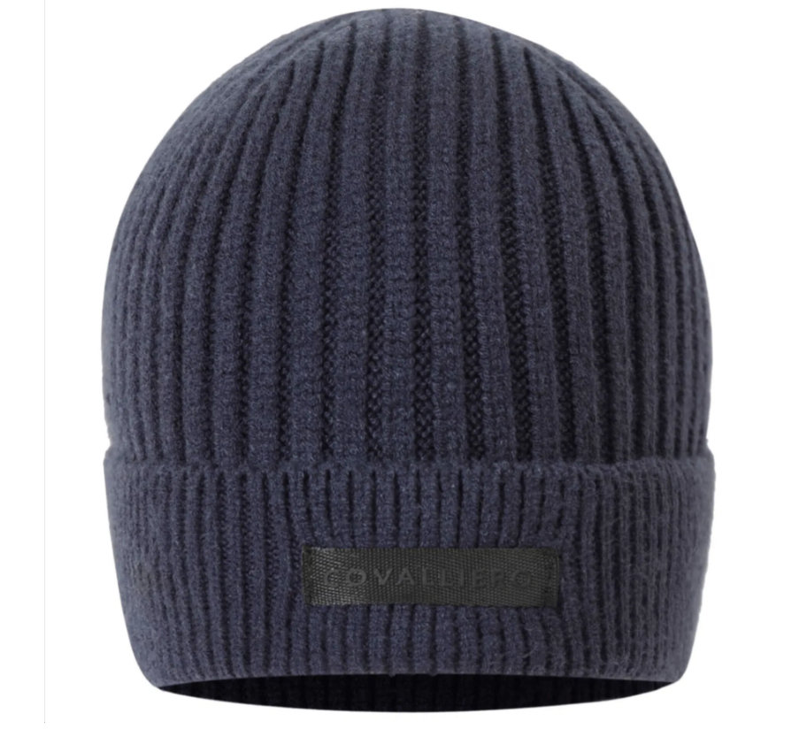 COVALLIERO  Strickmütze in dark navy