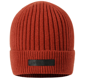 COVALLIERO  Strickmütze in rust