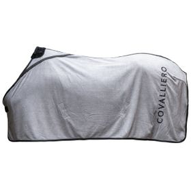 COVALLIERO Fleecedecke in steel grey , Transportdecke, Abschwitzdecke