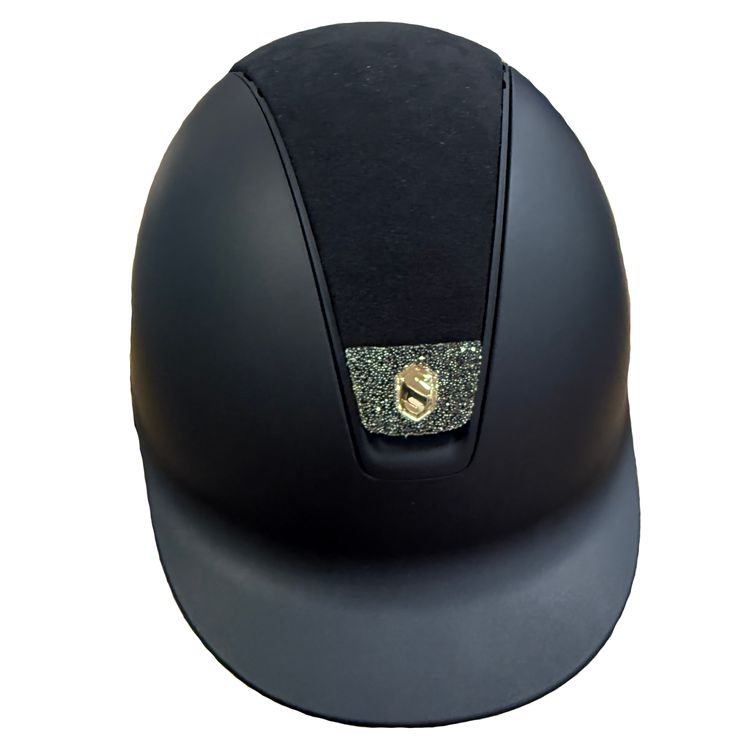 Samshield Shadowmatt black, Top: Alcantara, Blazon Crystal Fabric, Trim black matt