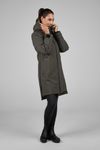 PIKEUR Raincoat Wintermantel in deep khaki