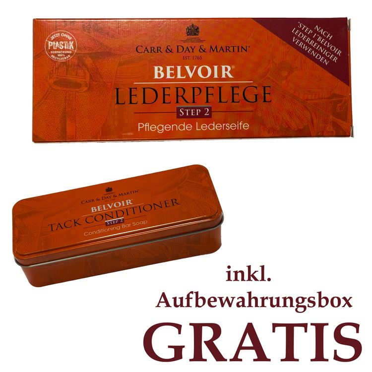 Carr & Day & Martin Conditioner Pflegeseife Belvoir Step 2 - inkl. Aufbewahrungsbox GRATIS
