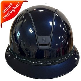 Samshield Miss Shield 2.0 Glossy Blue, FB Flower Blue Swarovski, Trim + Blason blue matt