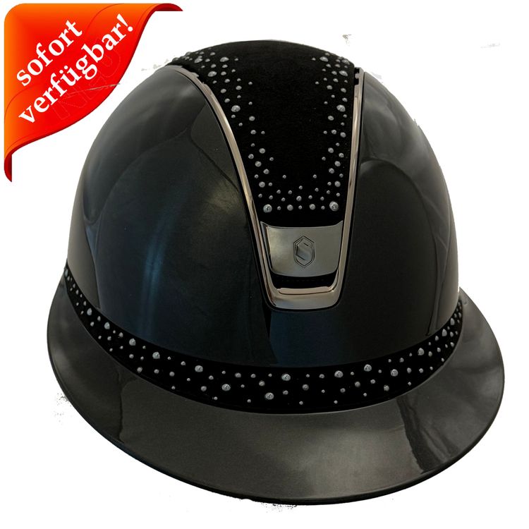 Samshield Miss Shield 2.0 Glossy black-  Top + FB Night Pearls black, Trim + Top chrome black 