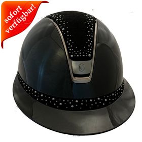 Samshield Miss Shield 2.0 Glossy black-  Top + FB Night Pearls black, Trim + Top chrome black 