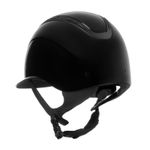 Equestro Reithelm Apocalypse Glossy black/black