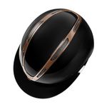 Equestro Reithelm Apocalypse Glossy black/rosegold