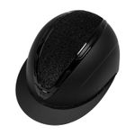 Equestro Reithelm Apocalypse black/black mit Strasssteinen