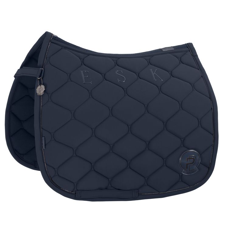 Eskadron Platinum Schabracke Softshell Emblem in atlantik blue, Gr. PonyDressur