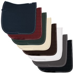 Eskadron Cotton Schabracke mit silver Litze, Farbe creme, Größe PonyDressur