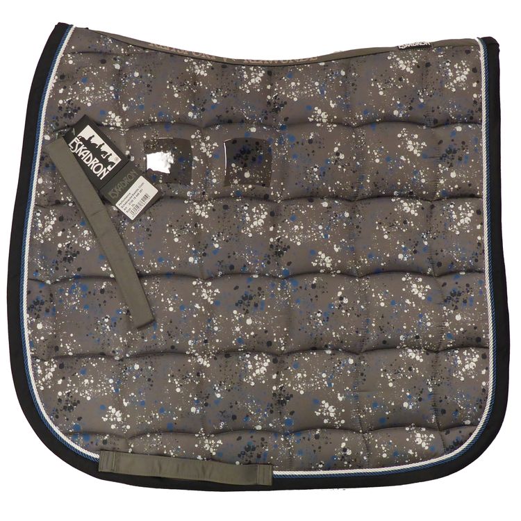 Eskadron Graffiti Performance Glossy Pad in grey-ocean, Gr. PonyDressur