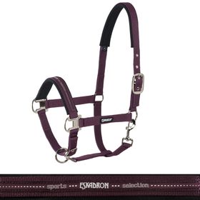 Eskadron Halfter Dornschnalle New Basic in blackberry, Gr. Pony2