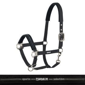 Eskadron Halfter Dornschnalle New Basic in black, Gr. Pony 2