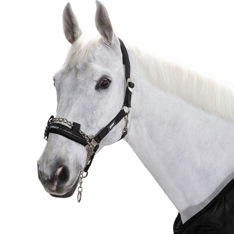 Eskadron Halfter Control Sliding Buckle, black Gr. Pony 2