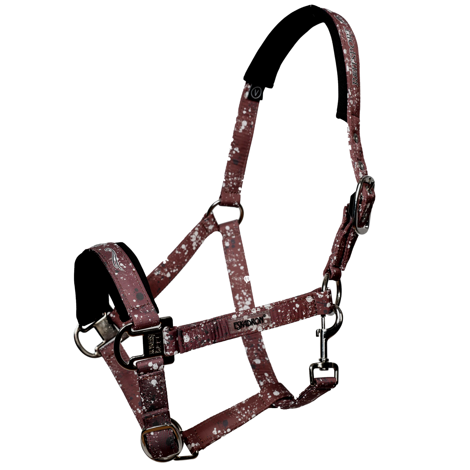 Eskadron Graffiti Glossy Dornschnallen Halfter in copper, Gr. Pony 2