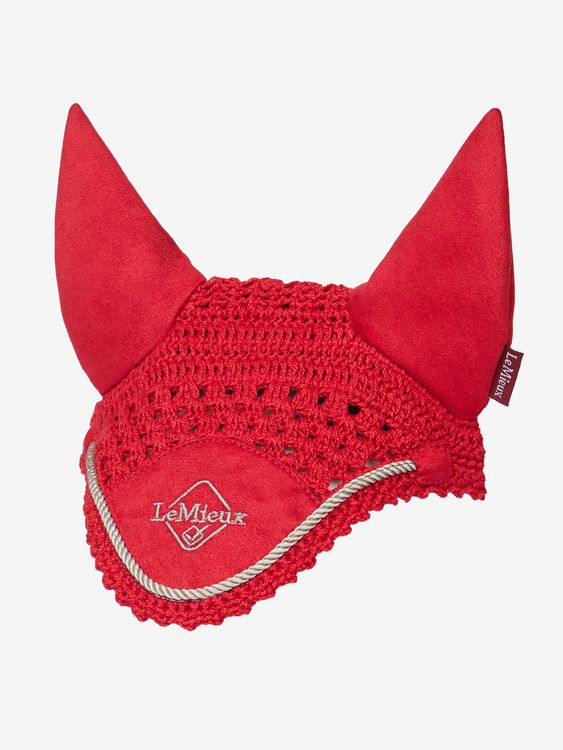 LeMieux Hobby Horse Fliegenhaube in chilli