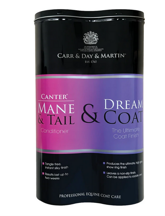 CARR & DAY & MARTIN Fellpflege Duo-Box, Canter Mane & Tail und Dreamcoat