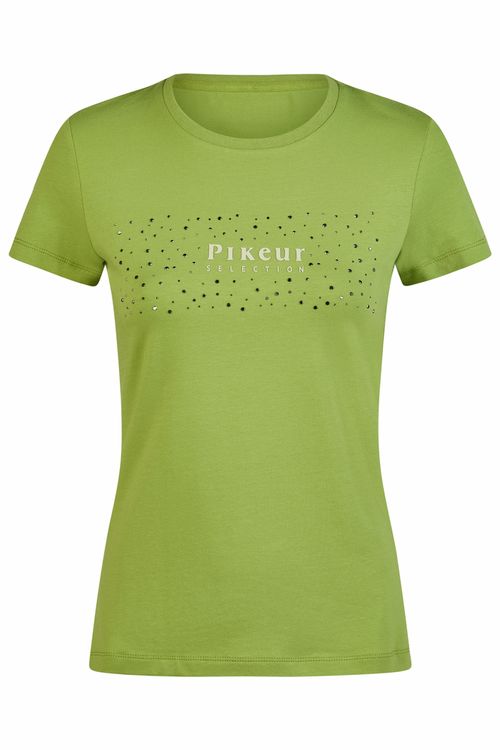 Pikeur Cotton Shirt Selection in leaf green 