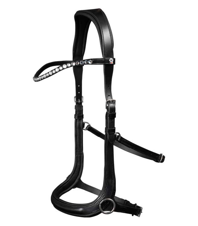 Waldhausen X-Line Zaum Gebisslos Sensation schwarz