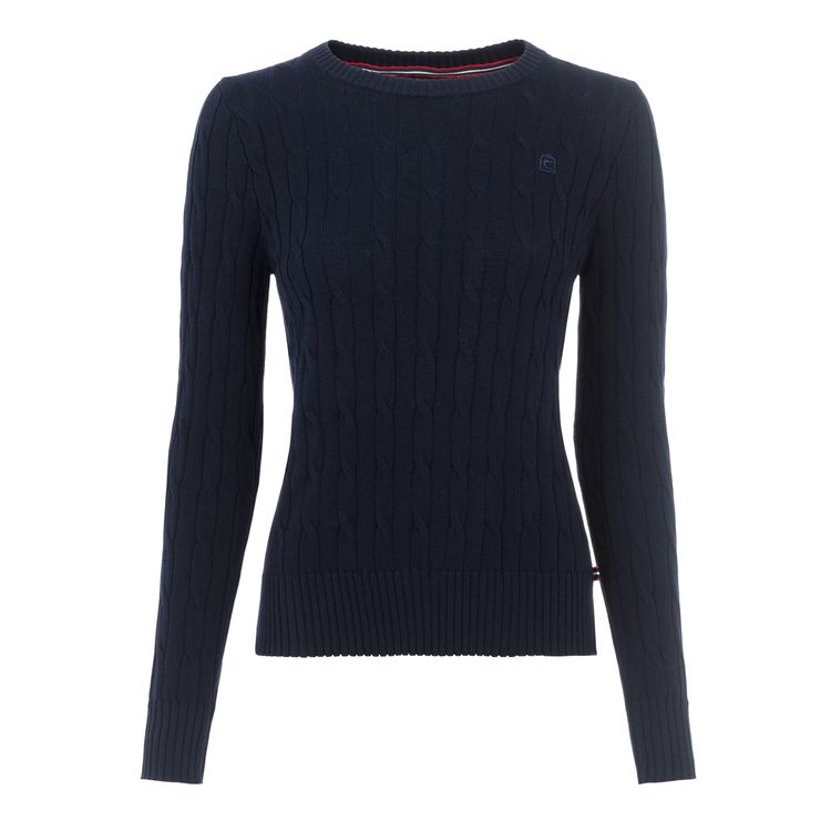 CAVALBOBBI Damen Strickpullover in darkblue von Cavallo
