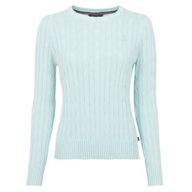 CAVALBOBBI Damen Strickpullover in cystal blue von Cavallo