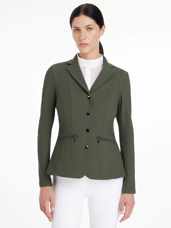 LeMieux Jessica Mesh Turnierjacket Pine Green