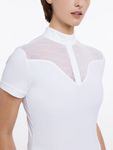 LeMieux Turniershirt Emily Short Sleeve Show Shirt White