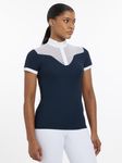LeMieux Turniershirt Emily Short Sleeve Show Shirt Navy