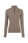 CAVALBRIA Damen Halfzip Langarmshirt in mocha latte von Cavallo