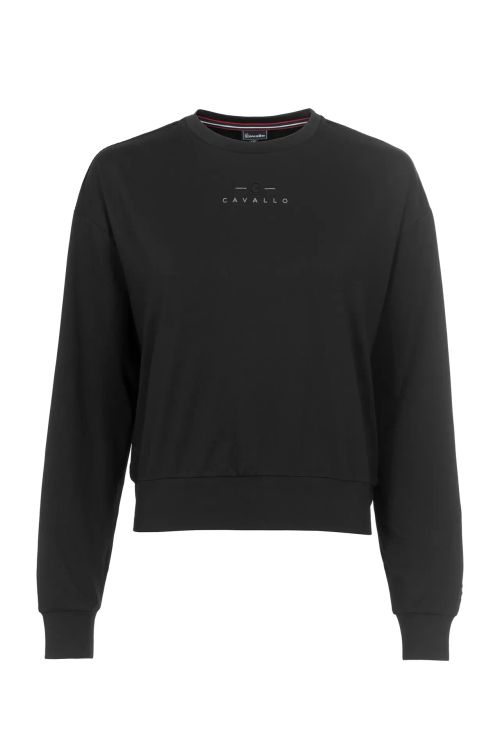 CAVALBECKA Damen Sweatshirt in black von Cavallo
