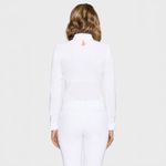 Samshield Turniershirt Lou white with Crystal Fabric in white - langarm