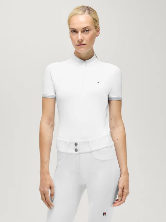Tommy Hilfiger Linsay Turniershirt OPTIC WHITE