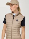 Tommy Hilfiger Damen Weste Serano Quilted BEIGE