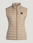 Tommy Hilfiger Damen Weste Serano Quilted BEIGE