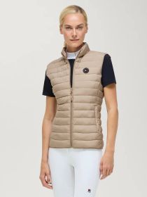 Tommy Hilfiger Damen Weste Serano Quilted BEIGE