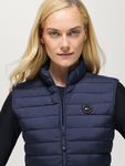 Tommy Hilfiger Damen Weste Serano Quilted FADED INDIGO