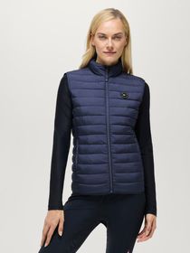 Tommy Hilfiger Damen Weste Serano Quilted FADED INDIGO