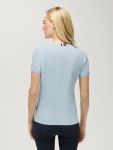Tommy Hilfiger Malibu Strass T-Shirt Damen SWEET BLUE