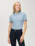 Tommy Hilfiger Anaheim Zip Polo Damen SWEET BLUE